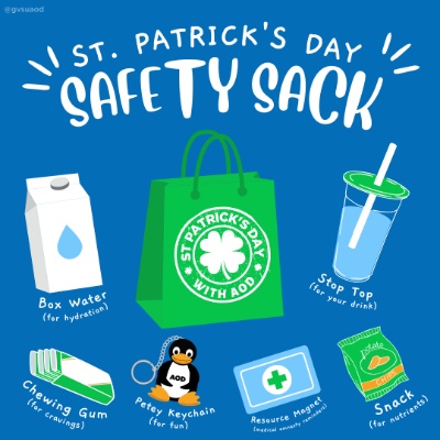 AOD's St. Patrick's Day Safety Sack Giveaway
